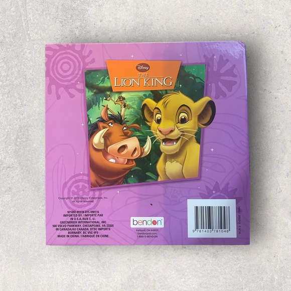 Disney's Bambi and The Lion King Children Book Set - Picture 3 of 7